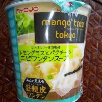 明星　マンゴツリー東京監修 レモングラスとパクチーのエビワンタンスープ_商品には英字で「mango tree tokyo」