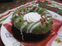 ローソン「緑のクリスマスリースのケーキ」